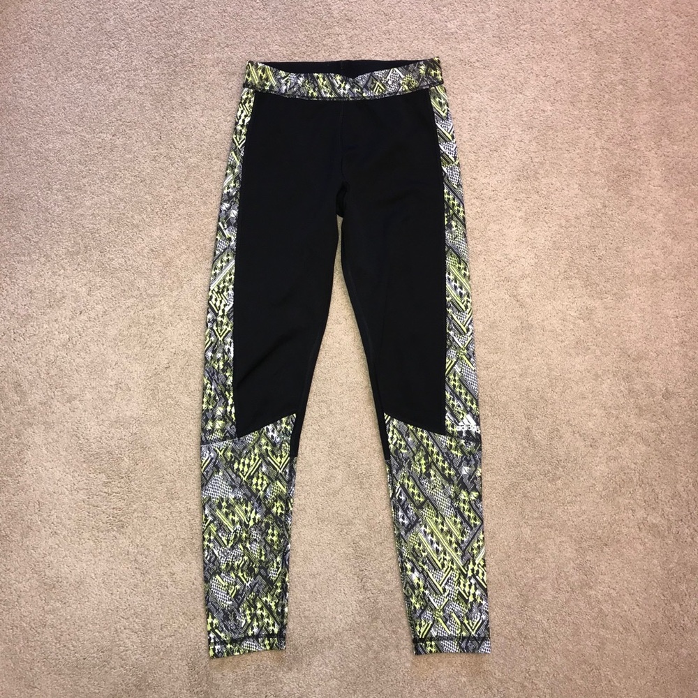 Adidas Techfit Workout Tights Leggings Full Length Size S Athleisure Activewear
